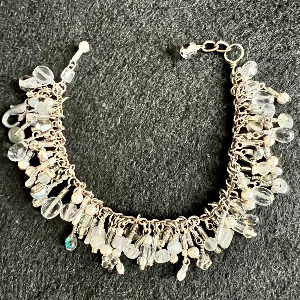 Silpada Silver and Stone Bracelet